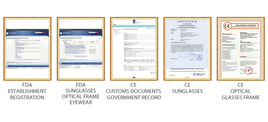 Spexpick eyewear certification